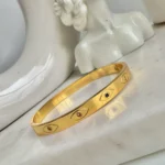 Evil Eye Gold Bracelet