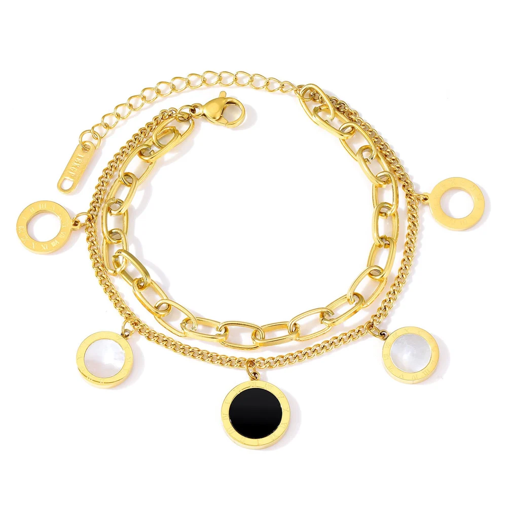 Korean Gold Plated Anti-tarnished Bracelet, Chain2