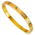 Evil Eye Gold Bracelet – 18K Anti Tarnish