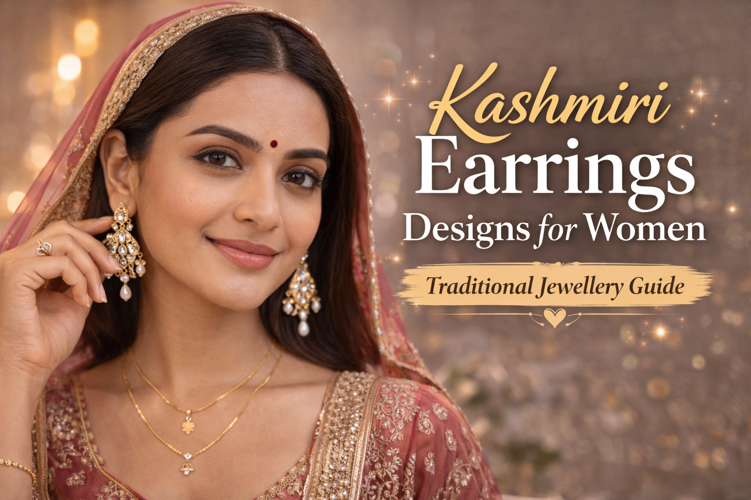 Kashmiri Earrings Designs for Women