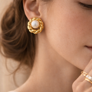 pearl-necklace-earrings-set-women